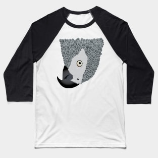 African Grey Parrot Baseball T-Shirt